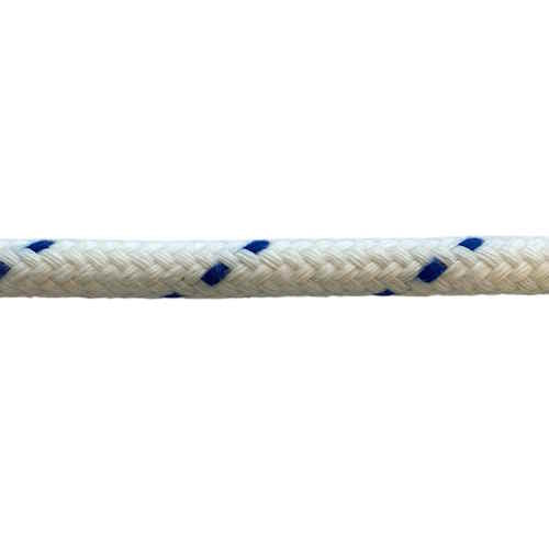 Matt - Polyester 'Gripschoot' - 14 mm - Wit/blauw