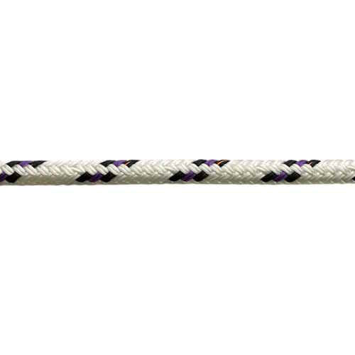 Tasmania - Polyester - 10 mm - Wit/zwart