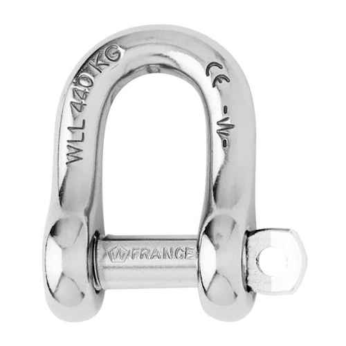 Wichard - D-sluiting gevangen pin